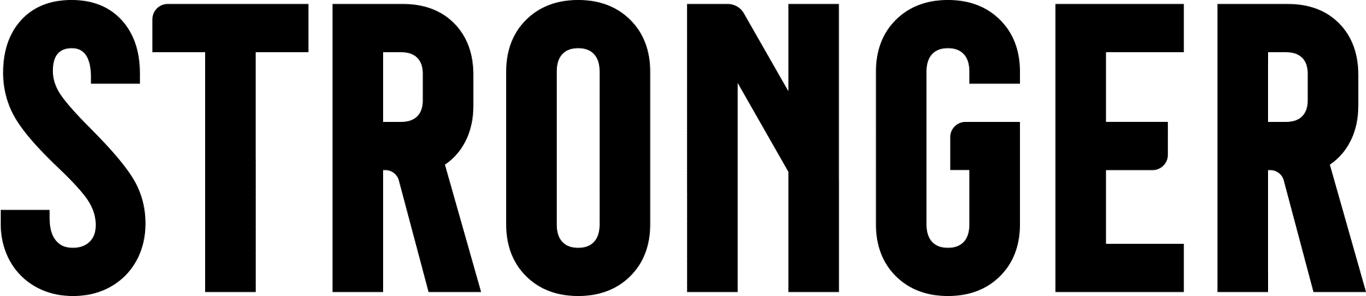 stronger-logga Stronger logo.