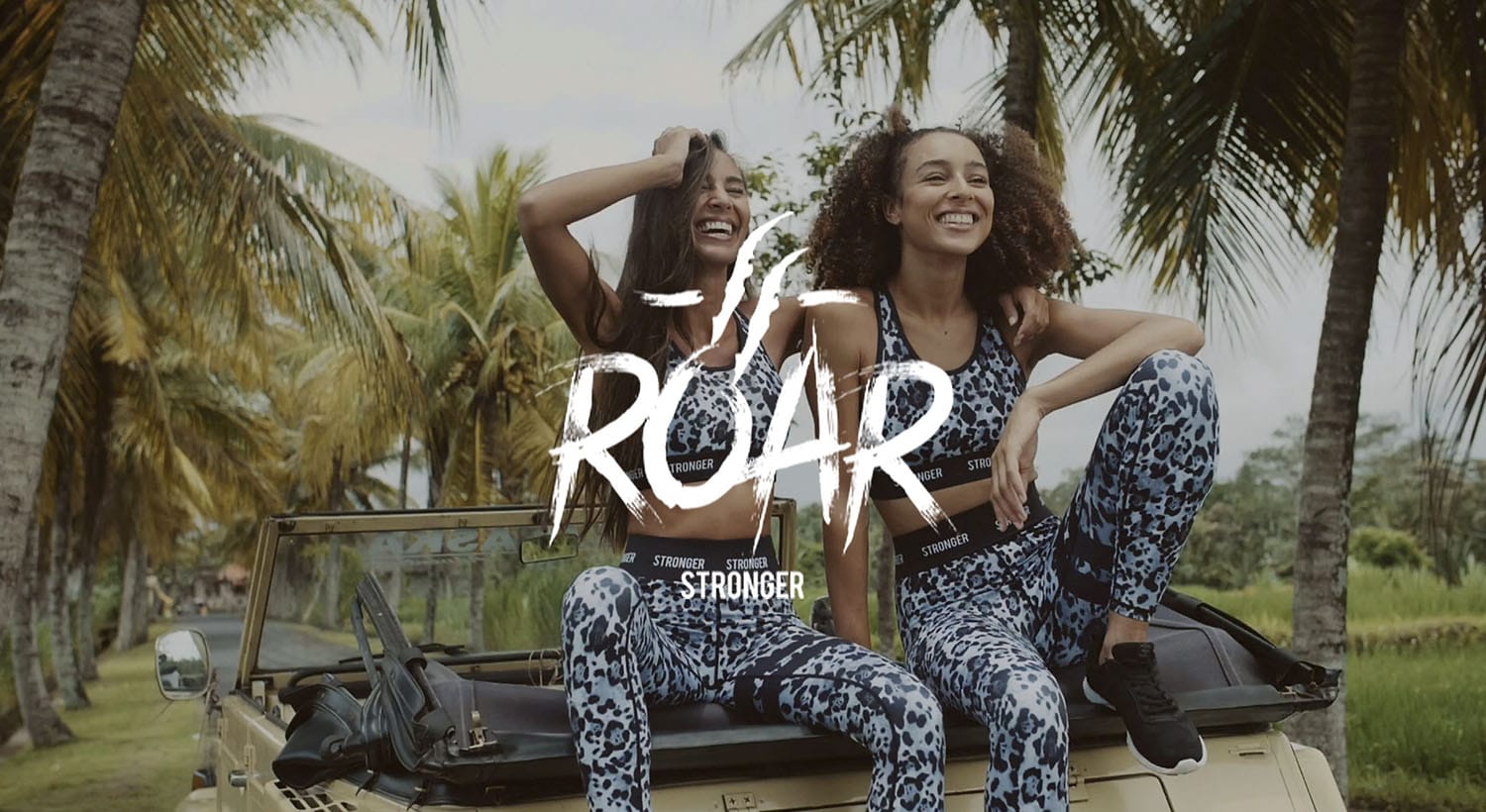 Roar Collection Stronger label