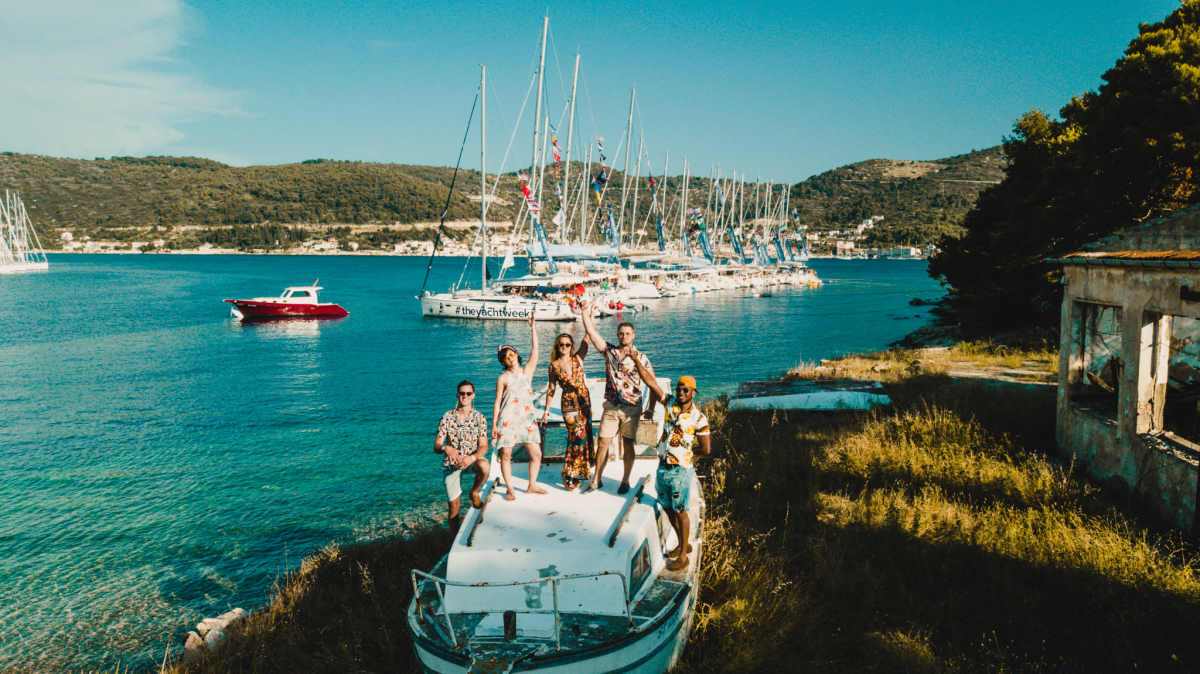 yacht week 1 Support your community